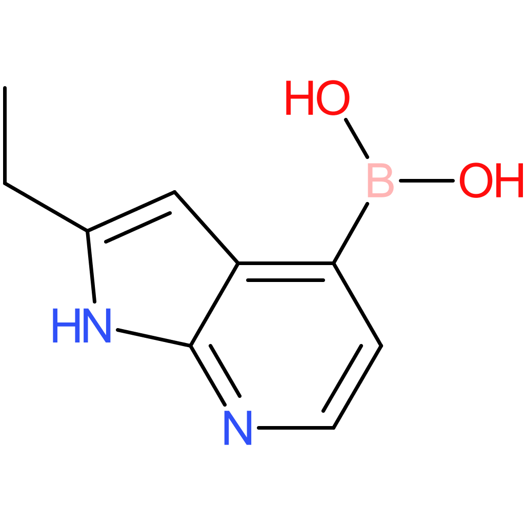 (2-ethyl-1h-pyrrolo[2,3-b]pyridin-4-yl)boronic acid