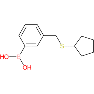 (3-[(cyclopentylsulfanyl)methyl]phenyl)boronic acid