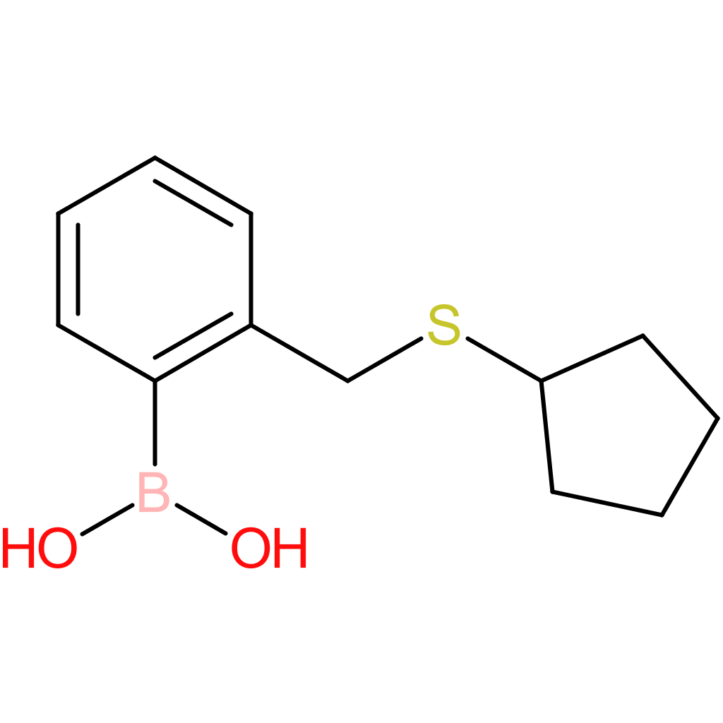 (2-[(cyclopentylsulfanyl)methyl]phenyl)boronic acid