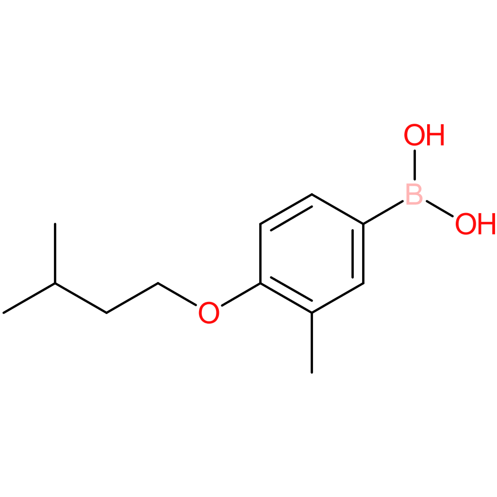 [3-methyl-4-(3-methylbutoxy)phenyl]boronic acid