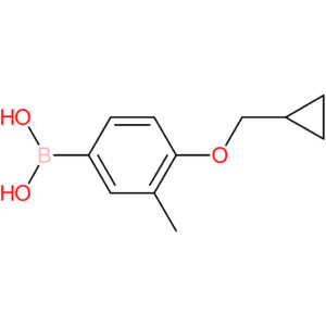 [4-(cyclopropylmethoxy)-3-methylphenyl]boronic acid