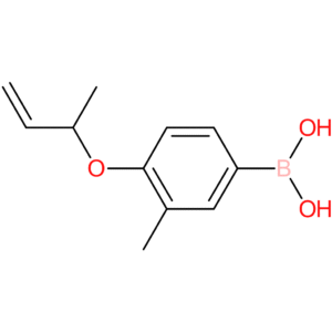 [4-(but-3-en-2-yloxy)-3-methylphenyl]boronic acid