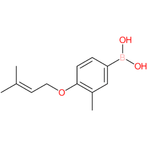 (3-methyl-4-[(3-methylbut-2-en-1-yl)oxy]phenyl)boronic acid