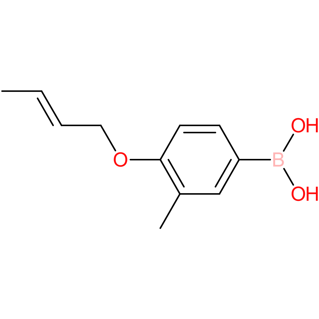 (E)-(4-(but-2-en-1-yloxy)-3-methylphenyl)boronic acid
