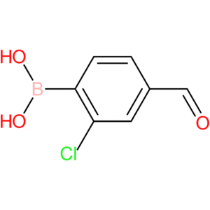 (2-chloro-4-formylphenyl)boronic acid