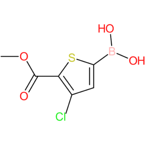 4-chloro-5-(methoxycarbonyl)thiophene-2-boronic acid