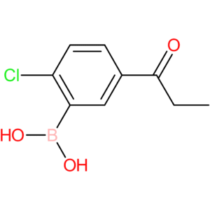 2-chloro-5-propionylphenylboronic acid