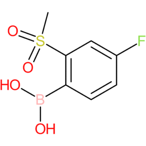 4-fluoro-2-(methylsulfonyl)phenylboronic acid