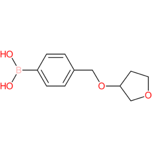 (4-[(oxolan-3-yloxy)methyl]phenyl)boronic acid