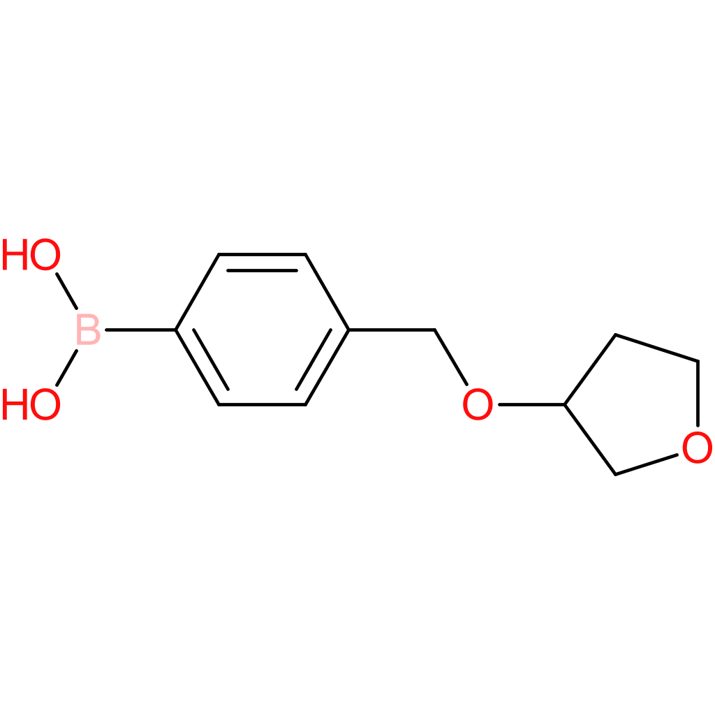 (4-[(oxolan-3-yloxy)methyl]phenyl)boronic acid