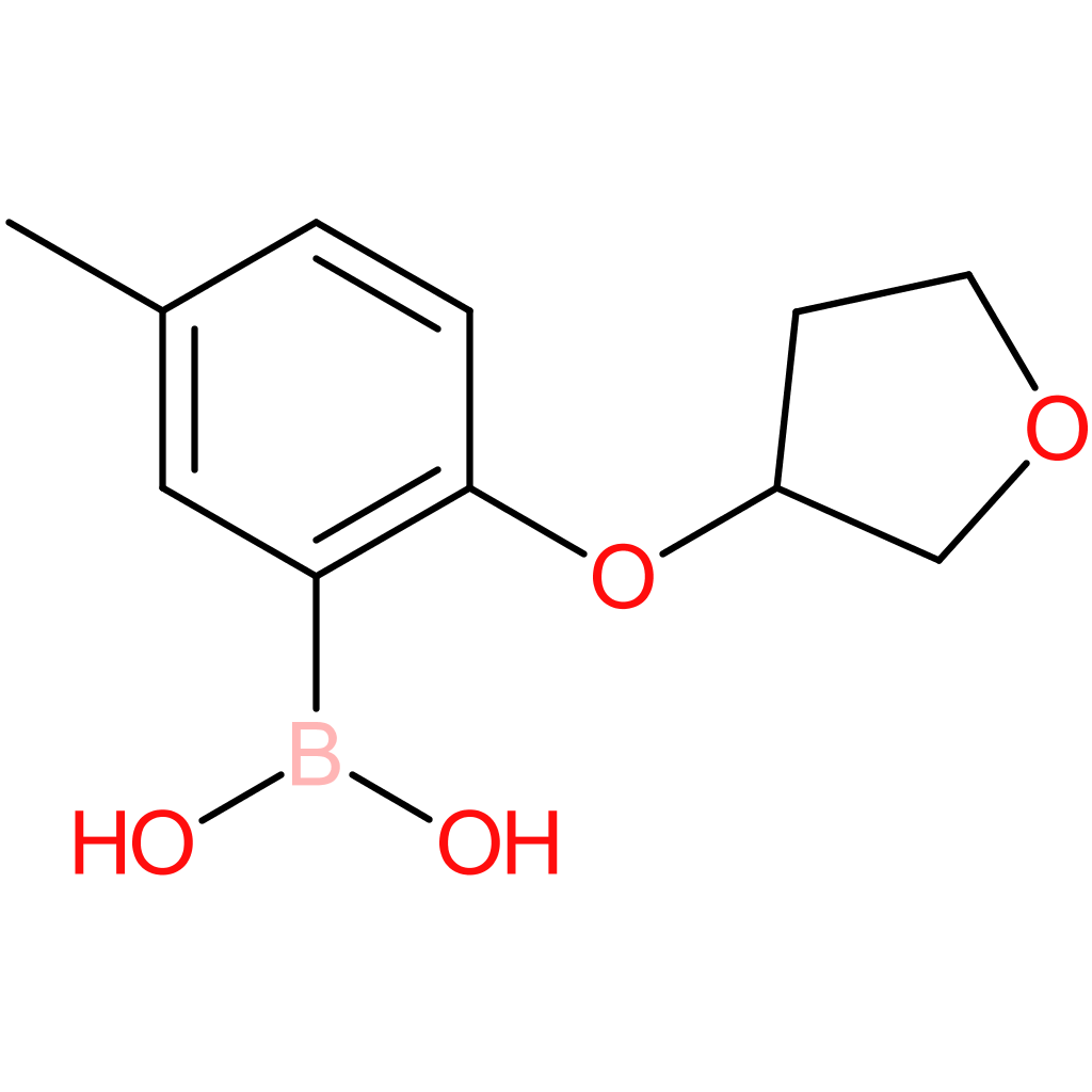 [5-methyl-2-(oxolan-3-yloxy)phenyl]boronic acid