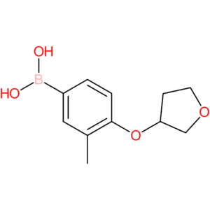 [3-methyl-4-(oxolan-3-yloxy)phenyl]boranediol