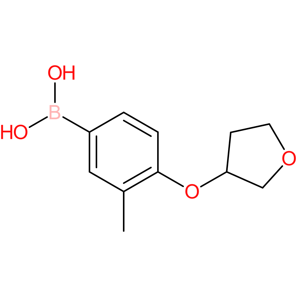 [3-methyl-4-(oxolan-3-yloxy)phenyl]boranediol
