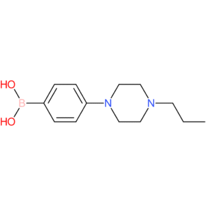 (4-(4-propylpiperazin-1-yl)phenyl)boronic acid