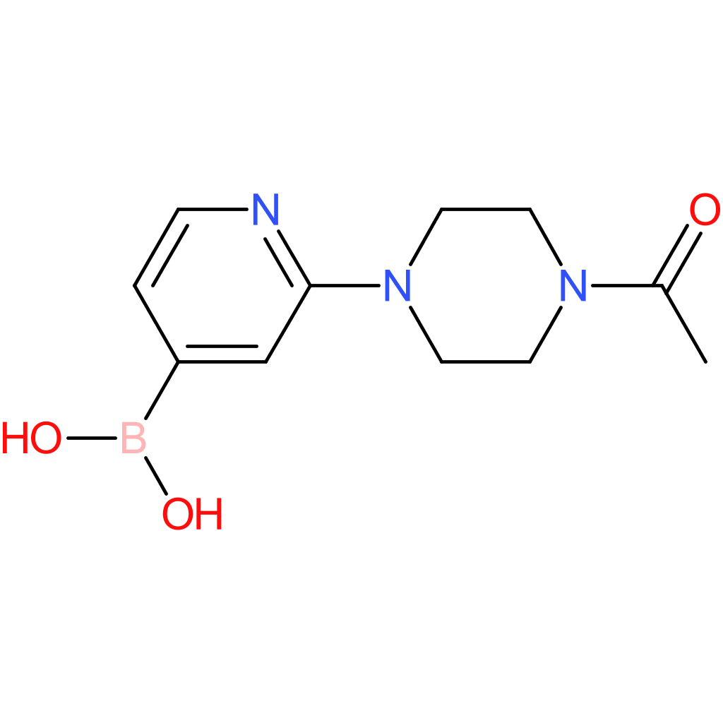 2-(4-acetylpiperazin-1-yl)pyridin-4-ylboronic acid