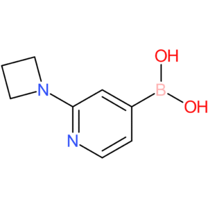2-(azetidin-1-yl)pyridin-4-ylboronic acid