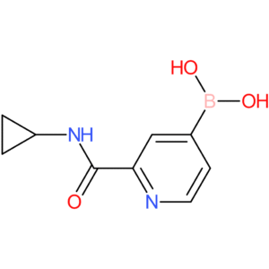 2-(cyclopropylcarbamoyl)pyridin-4-ylboronic acid