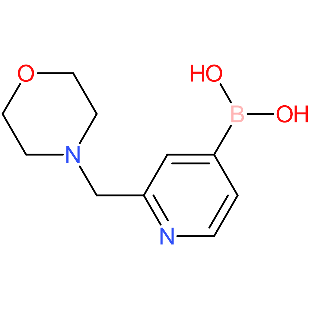 2-(morpholinomethyl)pyridin-4-ylboronic acid