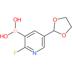 5-(1,3-dioxolan-2-yl)-2-fluoropyridin-3-ylboronic acid