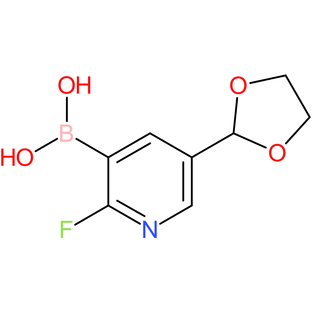 5-(1,3-dioxolan-2-yl)-2-fluoropyridin-3-ylboronic acid