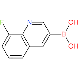 (8-fluoroquinolin-3-yl)boronic acid
