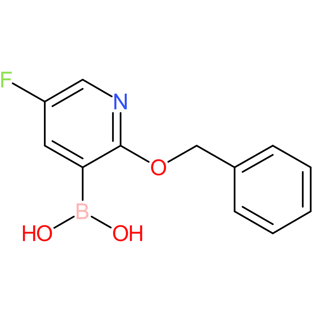 2-(benzyloxy)-5-fluoropyridin-3-ylboronic acid