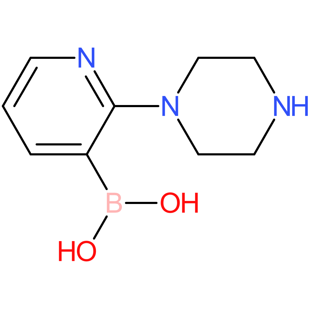 2-(piperazin-1-yl)pyridin-3-ylboronic acid