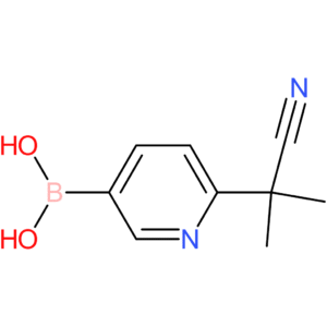 6-(2-cyanopropan-2-yl)pyridin-3-ylboronic acid