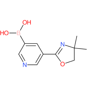 5-(4,4-dimethyl-4,5-dihydrooxazol-2-yl)pyridin-3-ylboronic acid