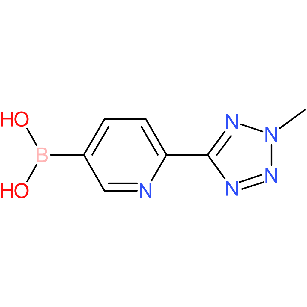 6-(2-methyl-2h-tetrazol-5-yl)pyridin-3-ylboronic acid