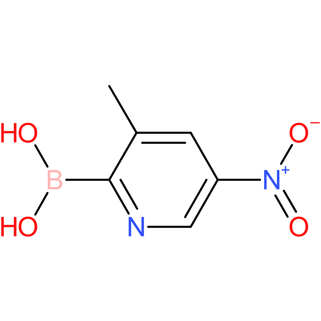 (3-methyl-5-nitropyridin-2-yl)boronic acid