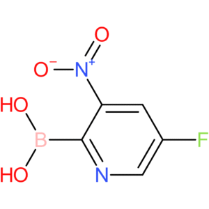 (5-fluoro-3-nitropyridin-2-yl)boronic acid