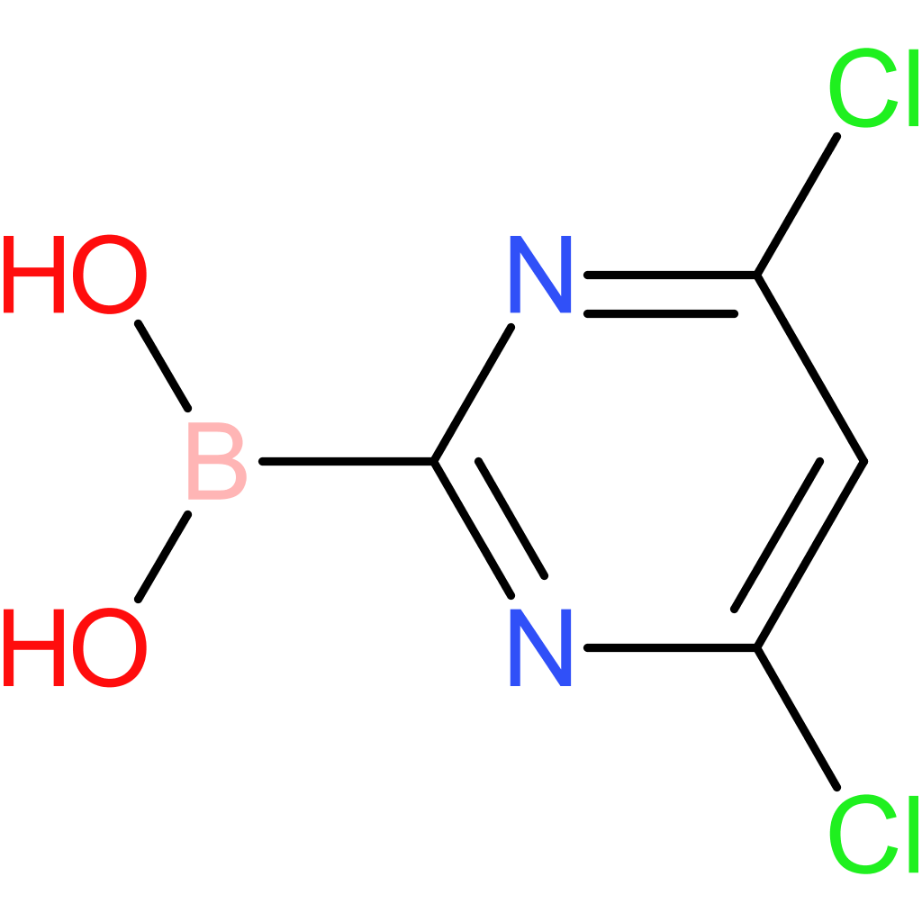 (4,6-dichloropyrimidin-2-yl)boronic acid