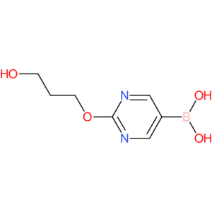 2-(3-hydroxypropoxy)pyrimidin-5-ylboronic acid