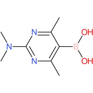 2-(dimethylamino)-4,6-dimethylpyrimidin-5-ylboronic acid