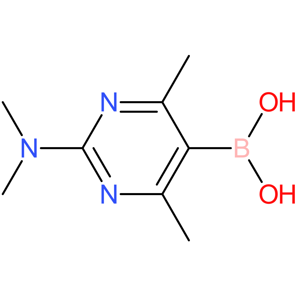 2-(dimethylamino)-4,6-dimethylpyrimidin-5-ylboronic acid