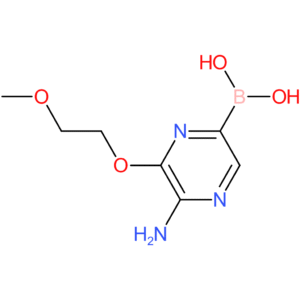 5-amino-6-(2-methoxyethoxy)pyrazin-2-ylboronic acid
