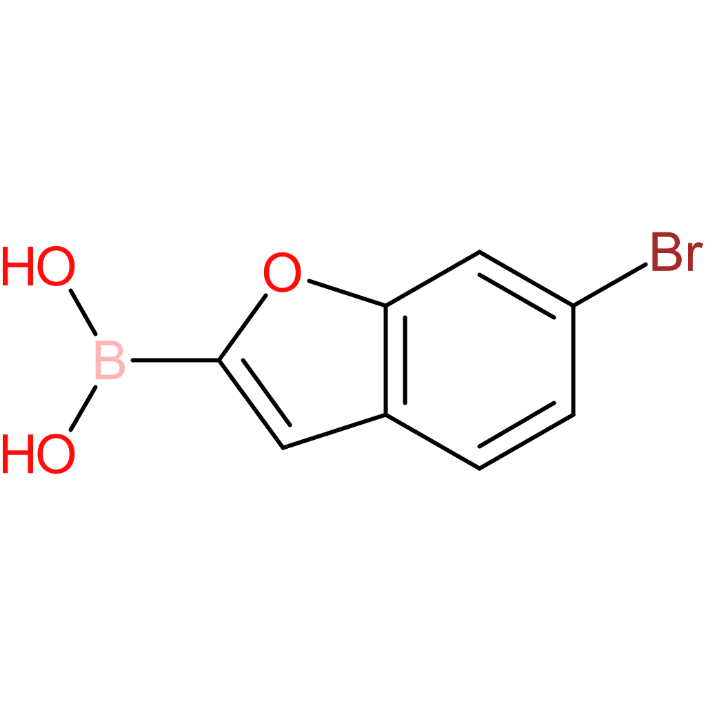 (6-bromobenzofuran-2-yl)boronic acid