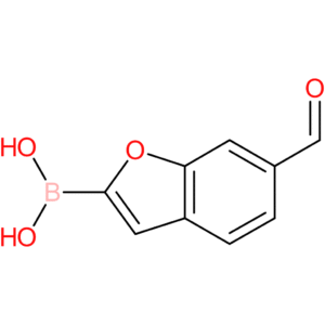 (6-formyl-1-benzofuran-2-yl)boronic acid