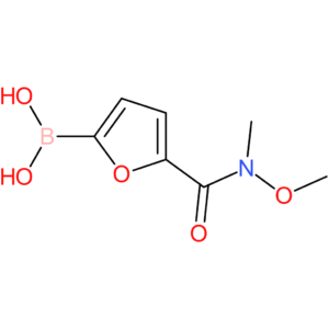 5-(methoxy(methyl)carbamoyl)furan-2-ylboronic acid