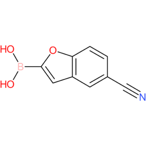 (5-cyanobenzofuran-2-yl)boronic acid