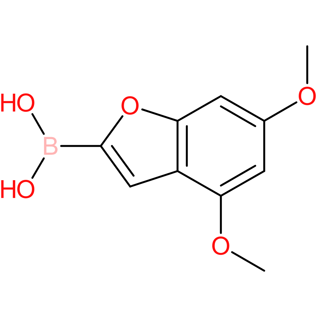 4,6-dimethoxybenzofuran-2-ylboronic acid