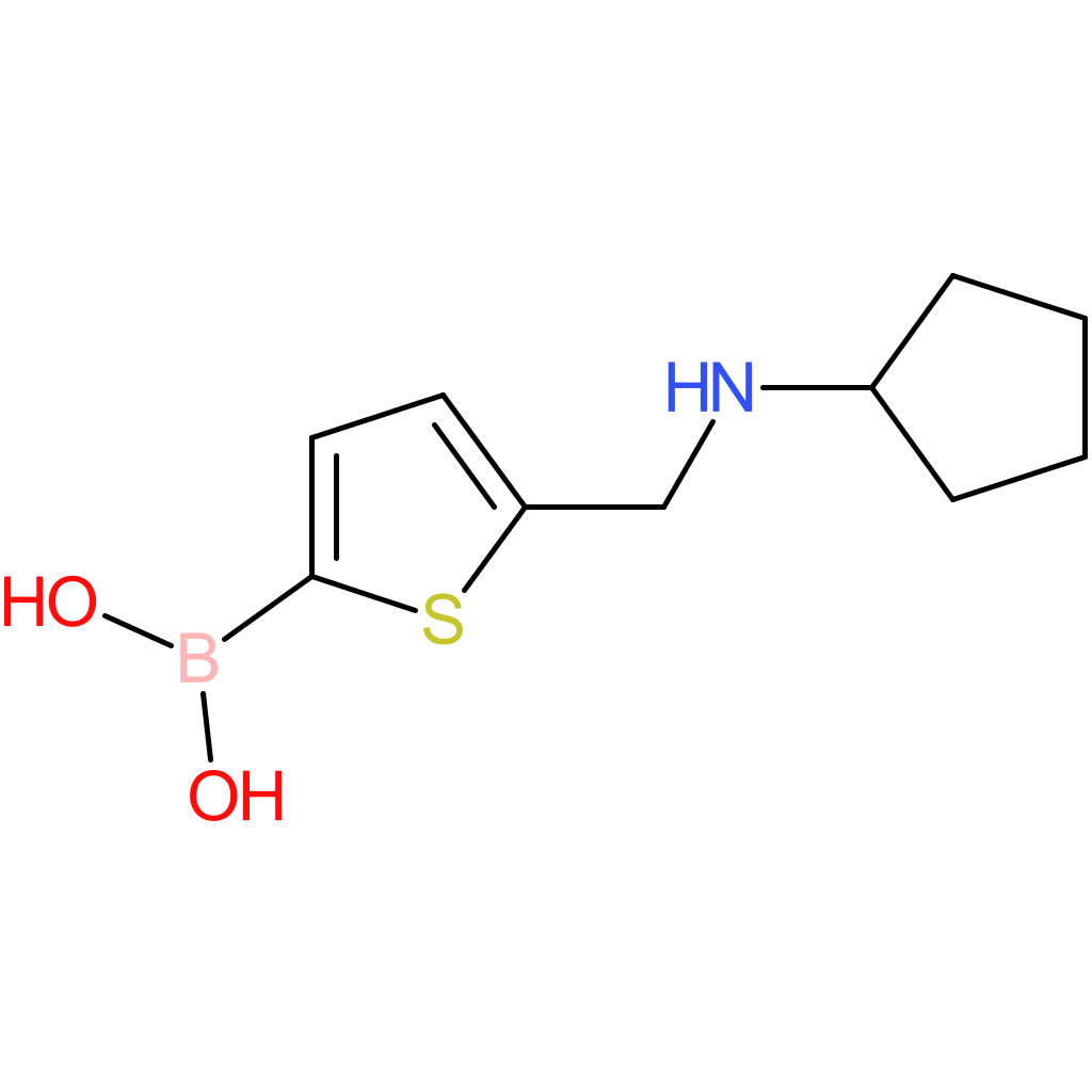 b-[5-[(cyclopentylamino)methyl]-2-thienyl]boronic acid