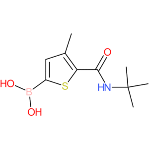 5-(tert-butylcarbamoyl)-4-methylthiophen-2-ylboronic acid