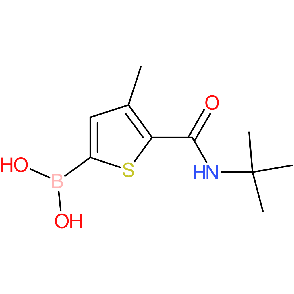 5-(tert-butylcarbamoyl)-4-methylthiophen-2-ylboronic acid