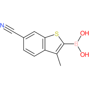 6-cyano-3-methylbenzo[b]thiophen-2-ylboronic acid
