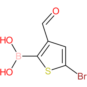 5-bromo-3-formylthiophen-2-ylboronic acid