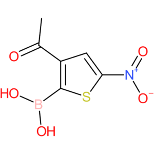 (3-acetyl-5-nitrothiophen-2-yl)boronic acid