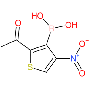 2-acetyl-4-nitrothiophen-3-ylboronic acid