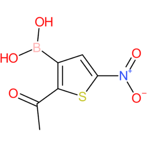(2-acetyl-5-nitrothiophen-3-yl)boronic acid